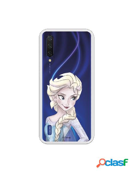 Funda para Xiaomi Mi 9 Lite Oficial de Disney Elsa Silueta