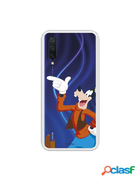 Funda para Xiaomi Mi 9 Lite Oficial de Disney Goofy Silueta