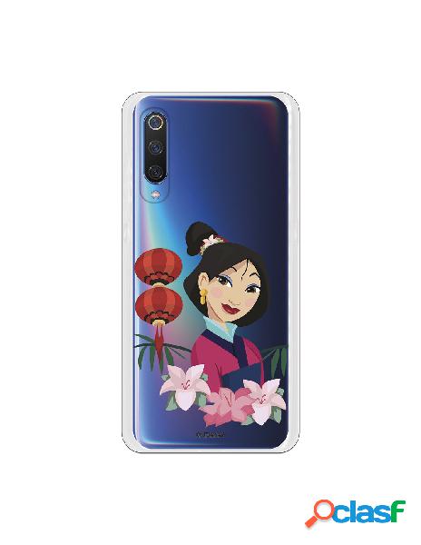 Funda para Xiaomi Mi 9 Oficial de Disney Mulan Rostro -