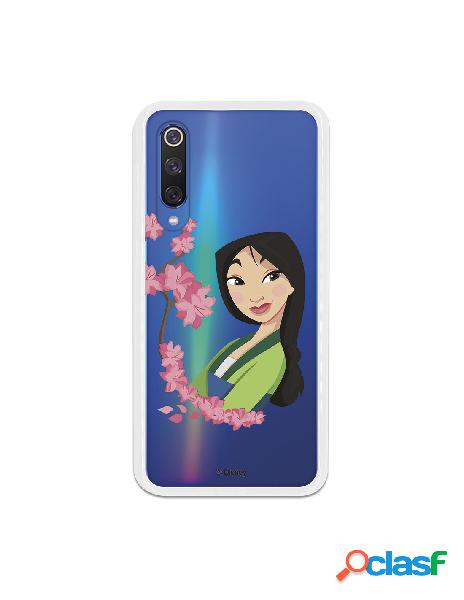Funda para Xiaomi Mi 9 SE Oficial de Disney Mulan Amapolas -