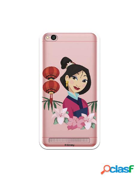 Funda para Xiaomi Redmi 5A Oficial de Disney Mulan Rostro -
