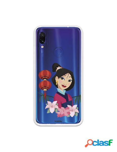 Funda para Xiaomi Redmi 7 Oficial de Disney Mulan Rostro -