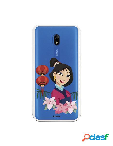 Funda para Xiaomi Redmi 8A Oficial de Disney Mulan Rostro -