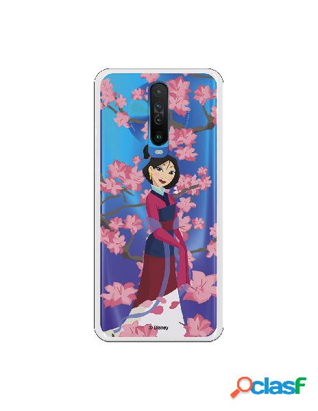 Funda para Xiaomi Redmi K30 Oficial de Disney Mulan Vestido
