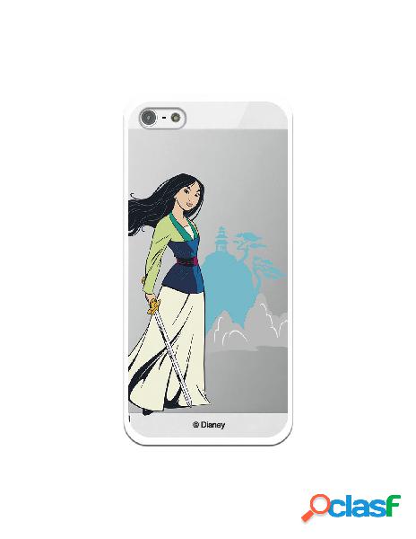 Funda para iPhone 5S Oficial de Disney Mulan Templo - Mulan