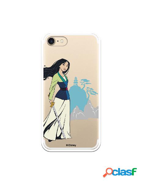 Funda para iPhone 8 Oficial de Disney Mulan Templo - Mulan