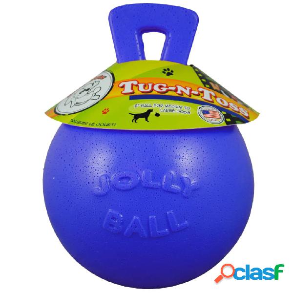 Jolly Pets Pelota Jolly Ball Tug-n-Toss azul 10 cm