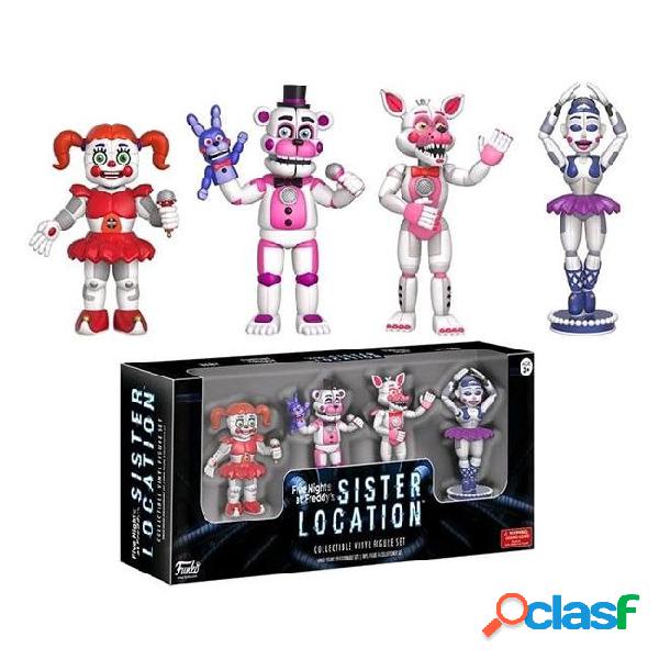 Pack 4 minifiguras Five Nights at Freddy's Sister Location