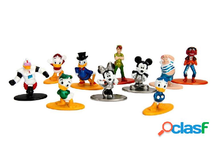 Pack de 10 Mini Figuras Nano Metalfigs Disney