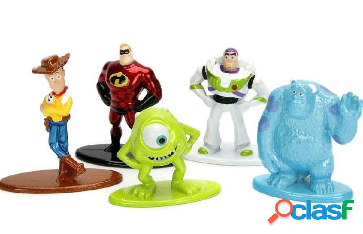 Pack de 5 Mini Figuras Nano Metalfigs Disney Pixar