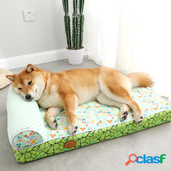 Pet Perro Cama de sofá de sueño profundo extraíble Gato