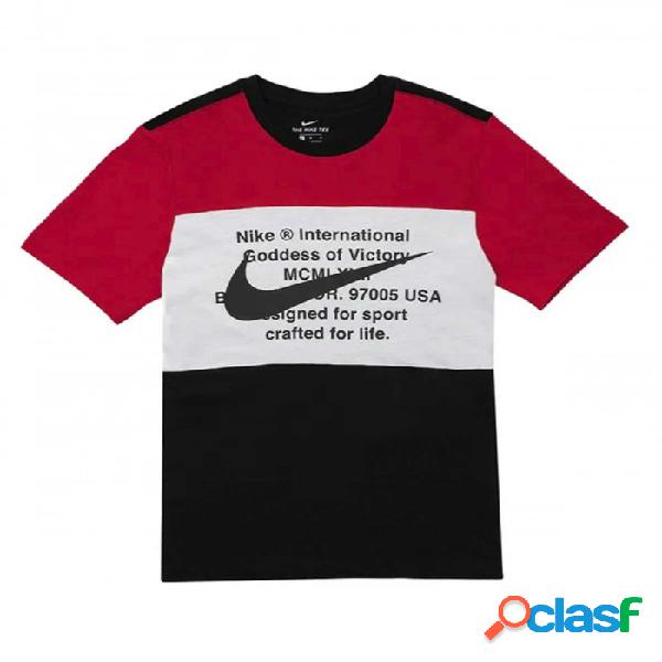 Camiseta Nike M Nsw Swoosh Tee Extra Small Rojo Xs
