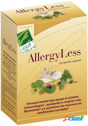 100% Natural Allergyless 60 Cápsulas