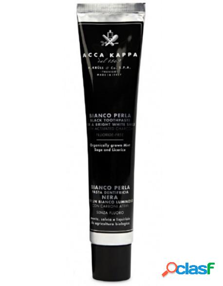 Acca Kappa "Bianco Perla" Black Toothpaste with Activated