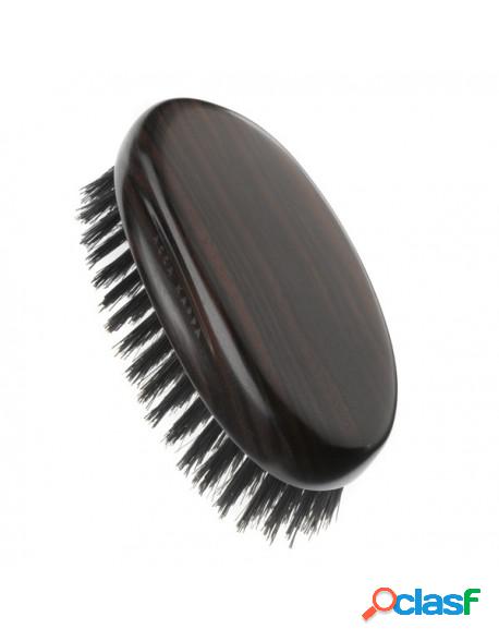 Acca Kappa Ebony Black Bristle Travel Hair Brush