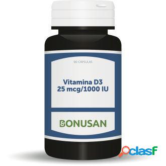 Bonusan Vitamina D3 25 MCG 90 Cápsulas
