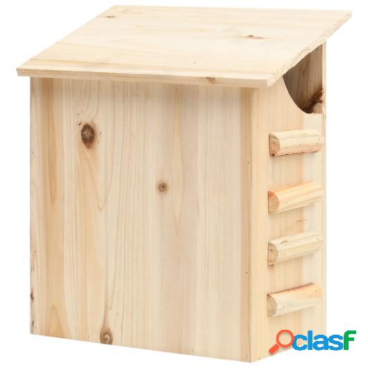 Casa para murciélagos madera maciza de abeto 30x20x38 cm