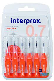 Dentaid Cepillo dental Interprox plus super micro 0,7 cn 6