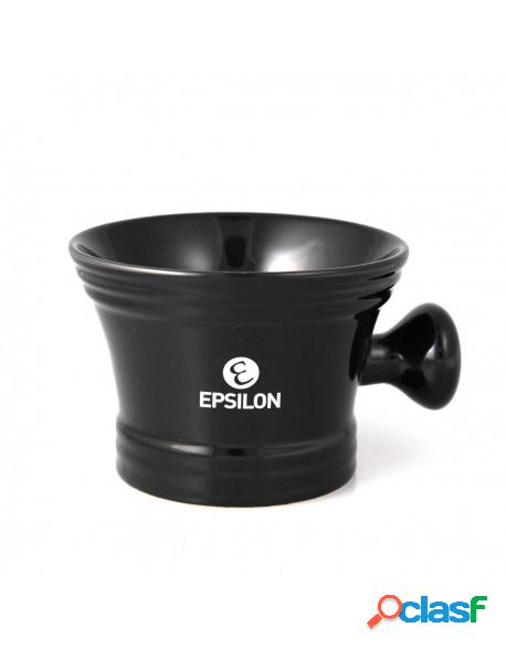 Epsilon Ceramic Shaving Bowl with Holder