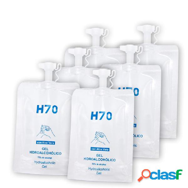 Hidrogel 6 Sobres Eco 30 ml. Higienizante de manos