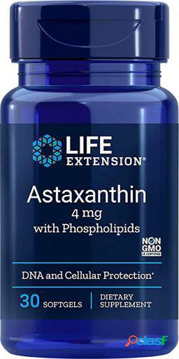 Life Extension Astaantina con Fosfolípidos 4mg 30 Perlas