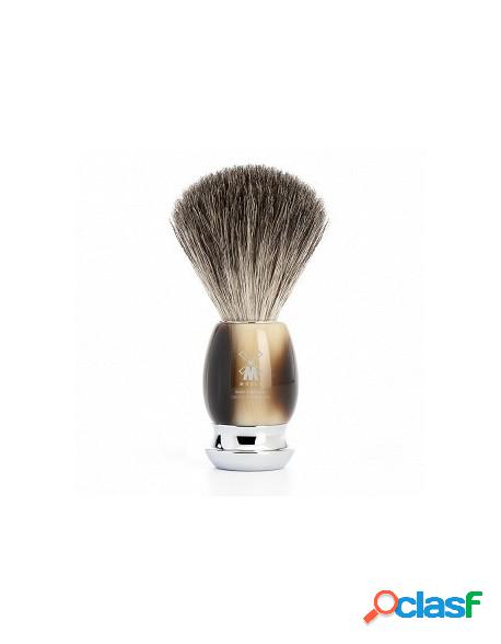 Mühle Vivo Shaving Brush M Pure Badger Horn Brown