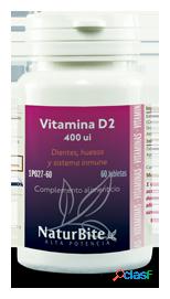 Naturbite Vitamina D2 400 Ui 60 Comp