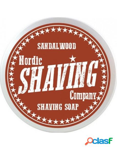 Nordic Shaving Soaps Sandalwood Shaving Soap 80g