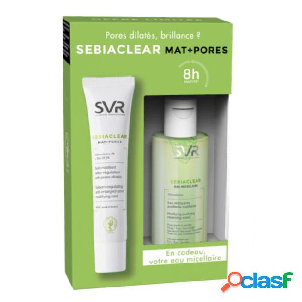SVR Sebiaclear Mat+Pores Kit Cream + Micellar Water