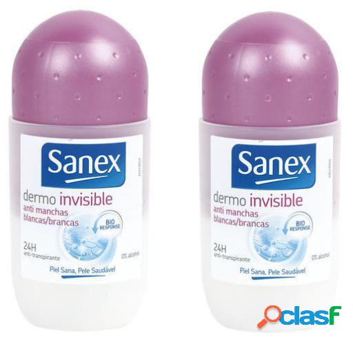 Sanex Desodorante Dermo Invisible Duplo Roll On 50 ml 50 ml