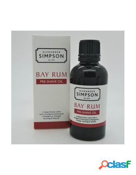 Simpsons Bay Rum Pre Shave Oil 50ml