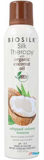 Biosilk Espuma Voluminizadora Coconut oil Silk Therapy 227