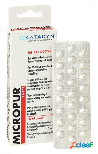 Katadyn Micropur Forte 100 Pastillas Potabilizador