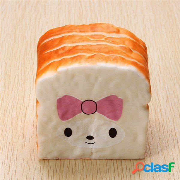 Kawaii Squishy Soft Kawaii Emoji Toast Cute Face Pan