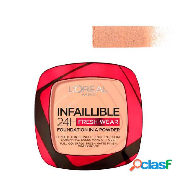 L'Oréal Infaillible 24h Fresh Wear Foundation in a Powder