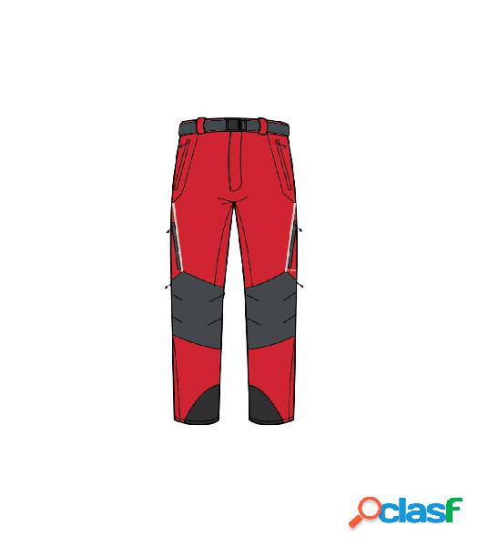Pantalones Trangoworld Prote Extreme DS Hombre Rojo Rojo L