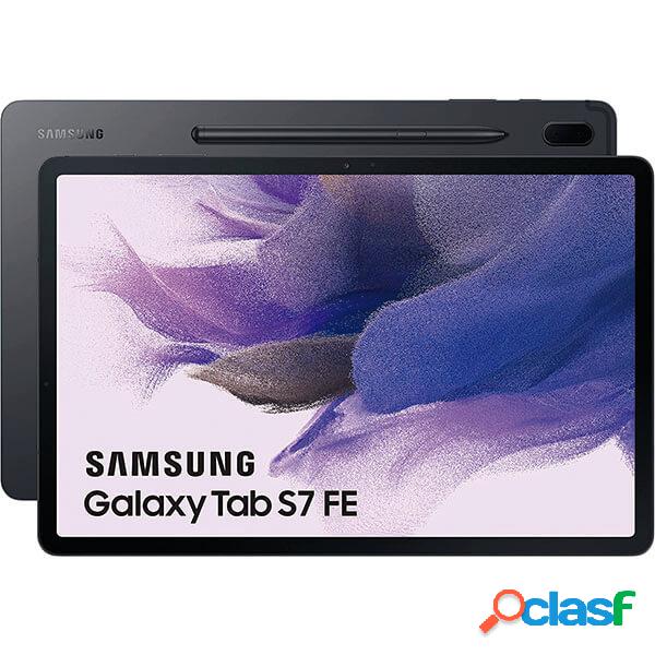 Samsung galaxy tab s7 fe 5g 12.4" 4gb/64gb negro (mystic