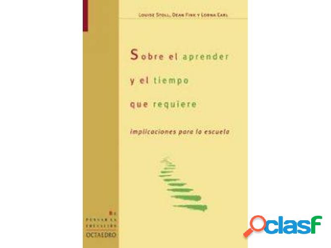 Libro Sobre El Aprender Y El Tiempo Que Requiere (Español)