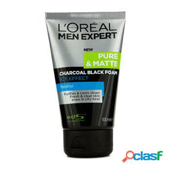 L'Oreal Men Expert Pure & Matte Icy Effect Charcoal Espuma
