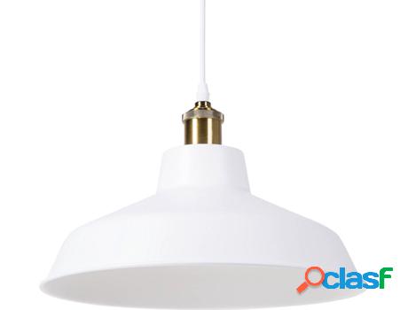 Lámpara de Techo Pechora (Blanco - Metal -35x35x168 cm)