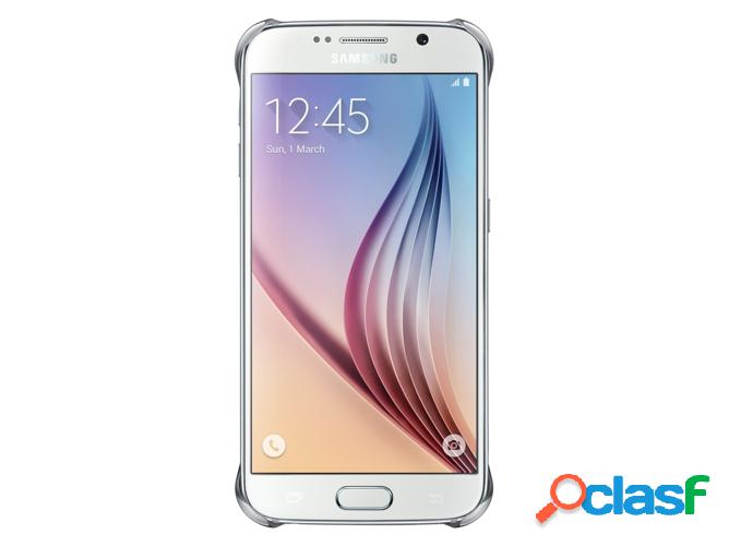 Carcasa SAMSUNG Galaxy S6 Clear Plateado