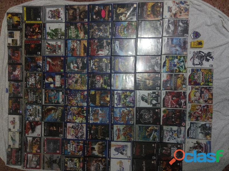Colección videojuegos 96 títulos.