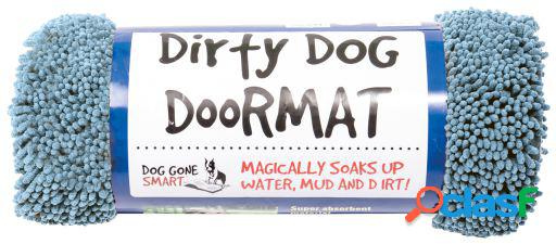 Alfombrilla Dirty Dog Doormat M Turquesa Dog Gone Smart