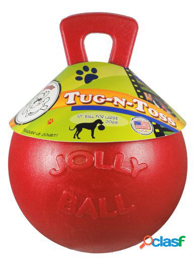 Ball Tug-N-Toss 8" Rojo 670 gr Jolly Pet