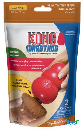 Marathon 2-Pk Peanut Butter M KONG