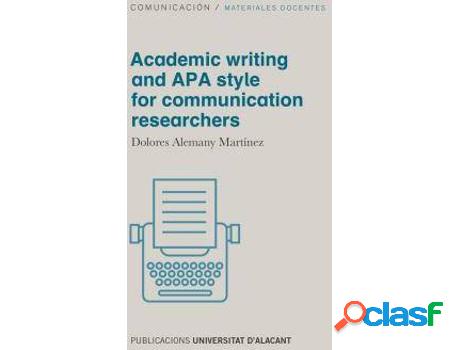 Libro Academic Writing And Apa Style For Communication