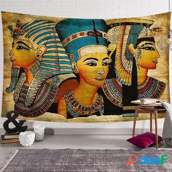 130*150/200*150 cm antiguo Egipto retrato estilo tapiz
