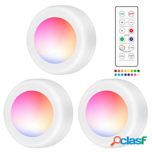 16 colores que cambian el RGB LED bajo luz del duende