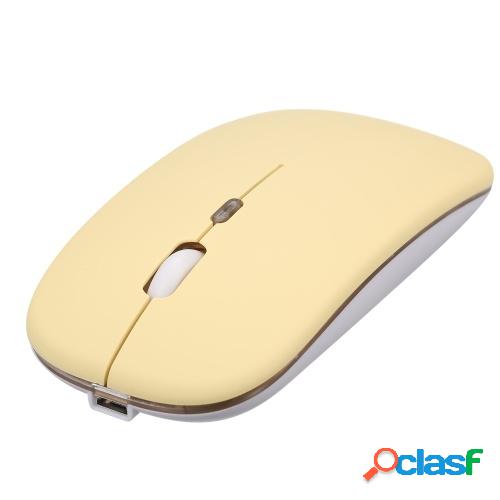 2.4G + BT3.0 Ratón inalámbrico de modo dual Ratón de