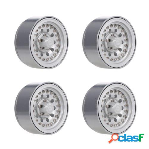 4PCS 1.9in Cubo de llanta de rueda de metal Beadlock para